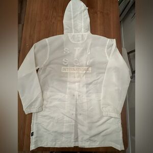 STUSSY WORLD TRIBE COACH LONG WINDBREAKER JACKET VINTAGE MENS XL  NOS